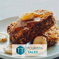 Banana Bread French Toast - Harvest Cafe & Bakery