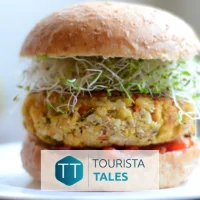 Almond Burger - Rebar Modern Food