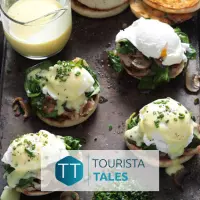 Rustic Wild Mushroom Eggs Bennie - Fabergé Restaurant