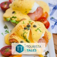 Smoked Salmon Benedict - L'Avenue