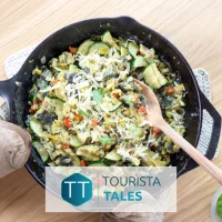 Zucchini Migas - Bouldin Creek Cafe